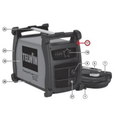 FRONTALE BUMPERS RICAMBIO PER TECHNOLOGY PLASMA 54 XT KOMPRESSOR - TELWIN 323109