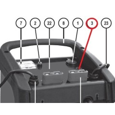 PROTEZIONE RIPRISTINABILE - RICAMBIO PER AVVIATORI TELWIN 121223