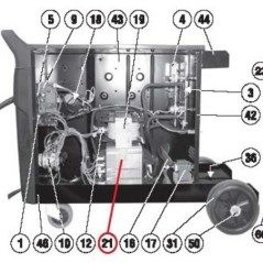 KIT TRASFORMATORE TELWIN 990814