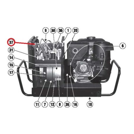 SCHEDA DI RICAMBIO TELWIN - 980690