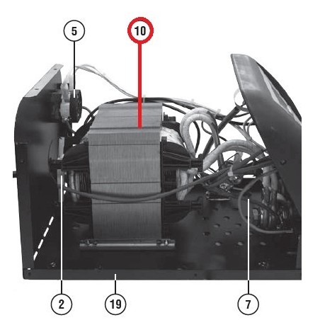 TRASFORMATORE RICAMBIO TELWIN PER DIGITAL PULLER 5500 DUO 169925