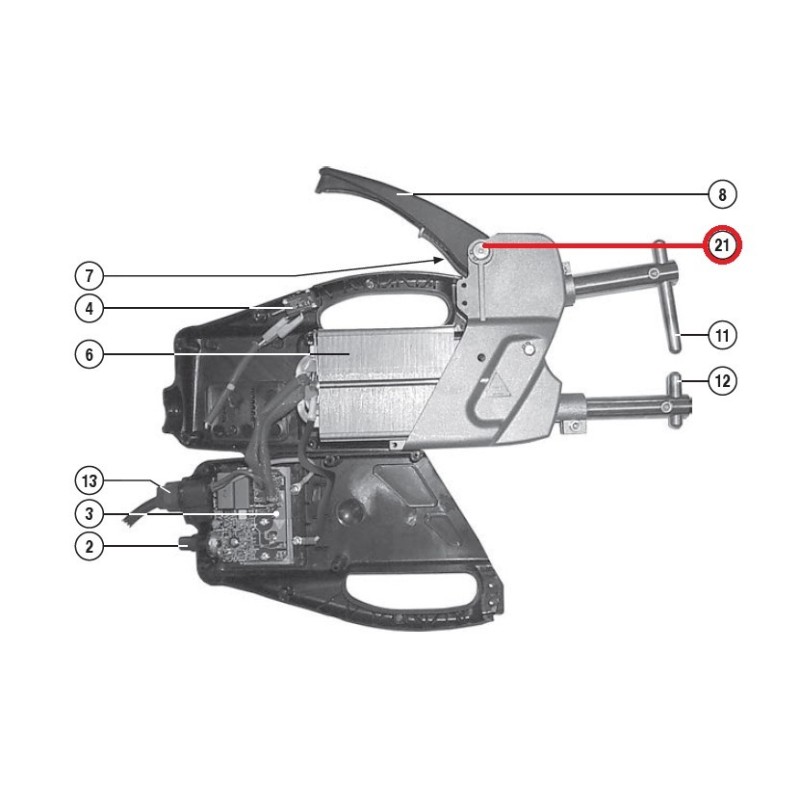 KIT MINUTERIA RICAMBIO PER PUNTATRICE DIGITAL MODULAR TELWIN 982174