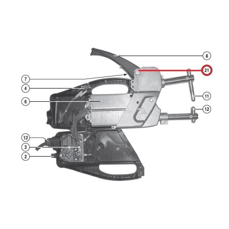 KIT MINUTERIA RICAMBIO PER PUNTATRICE DIGITAL MODULAR TELWIN 982174