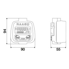 37780 Contalitri digitale per olio