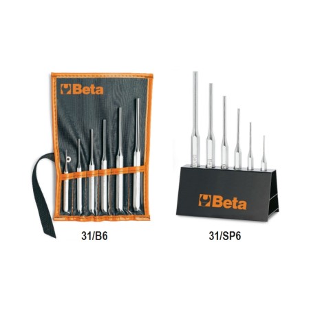 31/SP6 Serie di 6 cacciaspina (art. 31) con supporto