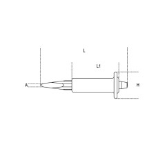 37PM Ugnetto tipo nervato con paramano
