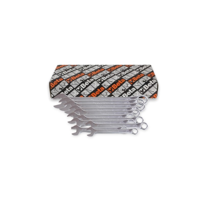 BETA 42SLIM/S11
 Serie di 11 chiavi combinate a testa ribassata