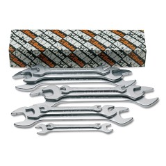 BETA 55AS/5 Serie di 5 chiavi a forchetta doppie, misure in pollici