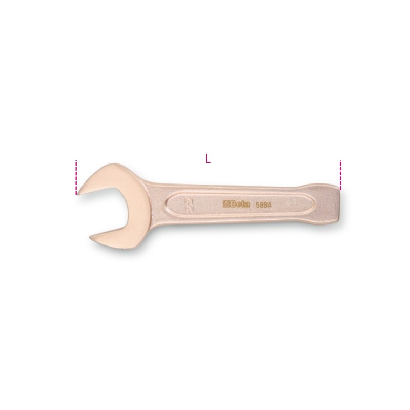 BETA 58BA Chiavi a forchetta semplici a percussione antiscintilla