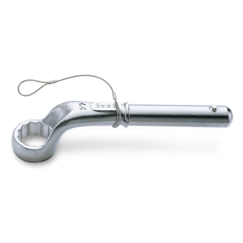 BETA 91HS Chiavi poligonali curve con attacco per leva di manovra cromate H-SAFE
