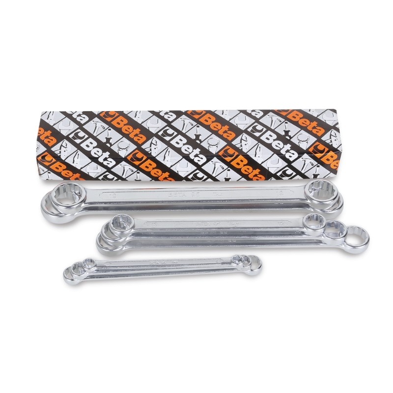 BETA 95/S8 Serie di 8 chiavi poligonali doppie diritte (art. 95)