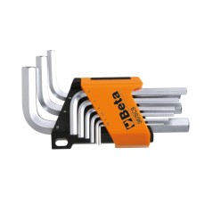 BETA 96/SC9 Serie di 9 chiavi maschio esagonale piegate