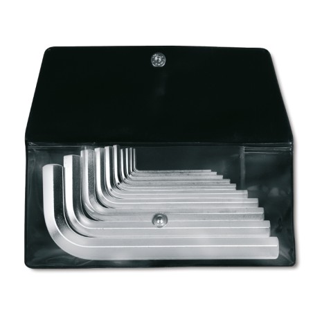 BETA 96/B10 Serie di 10 chiavi maschio esagonale piegate (art. 96) in busta