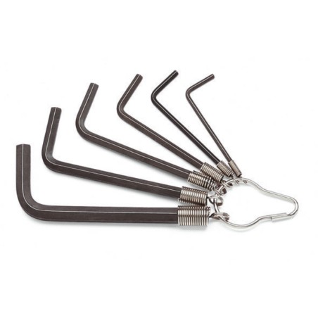 BETA 96N/ST6 Serie di 6 chiavi maschio esagonale piegate (art. 96N)