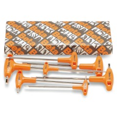 BETA 96T/S5P Serie di 5 chiavi maschio esagonale piegate con impugnatura