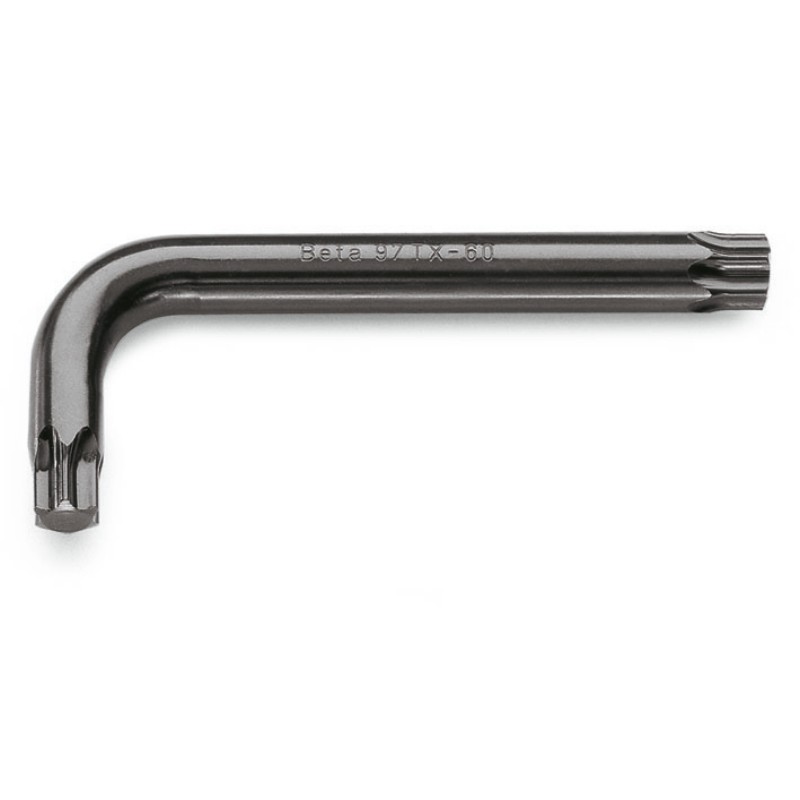 BETA 97TX Chiavi maschio piegateper viti con impronta Torx®,brunite