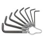 BETA 97TX/ST8 Serie di 8 chiavi maschio piegate per viti con impronta Torx® (art. 97TX)