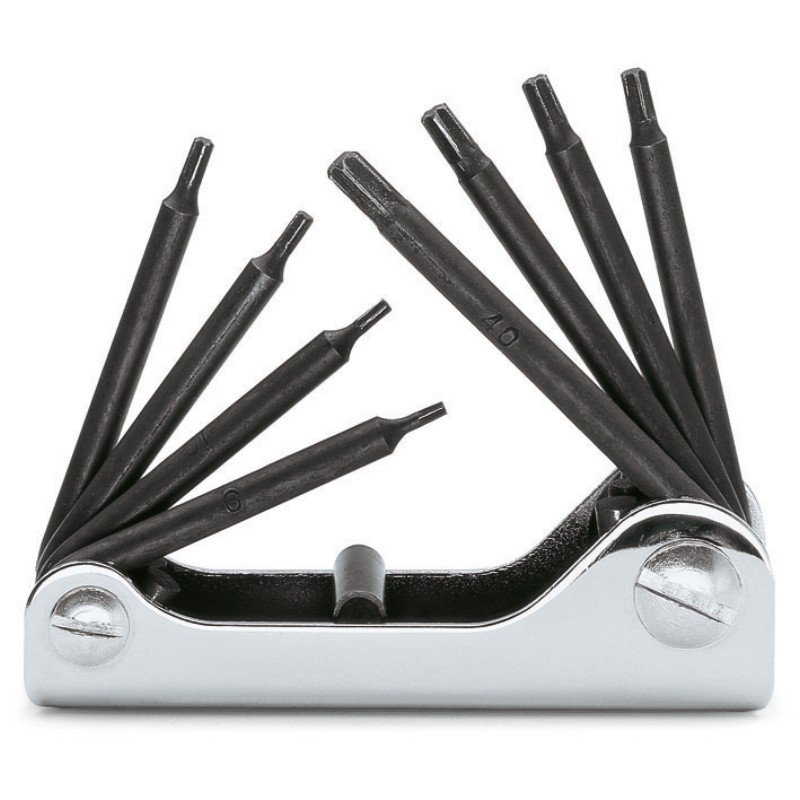 BETA 97TX/G8 Serie di 8 chiavi maschio piegate per viti con impronta Torx® (art. 97TX)