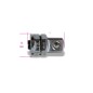 BETA 123Q3/8 Adattatore a sgancio rapido da 3/8" per chiavi a cricchetto da 13 mm cromato