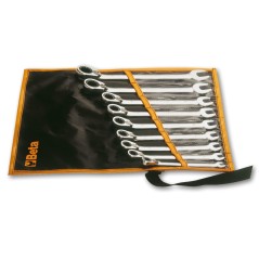BETA 142/B9 Serie di 9 chiavi combinate a cricchetto reversibile (art. 142) in busta