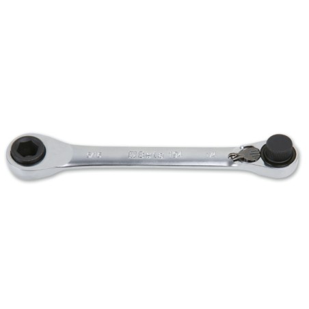 BETA 194 Chiavi portainserti diritta a cricchetto reversibile 1/4" - 5/16" cromata