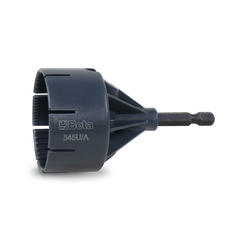 BETA 345U/A Adattatore per sbavatubi 345U attacco esagonale 1/4" per avvitatori
