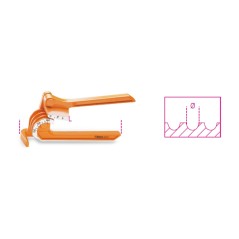 BETA 388A Pinza curvatubi per tubi sottili in rame, lega leggera