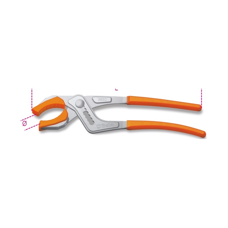 BETA 392C Pinza regolabile per sifoni