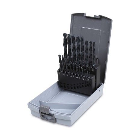 BETA 410/SP19 Serie di punte elicoidali cilindriche (art. 410) in cassetta