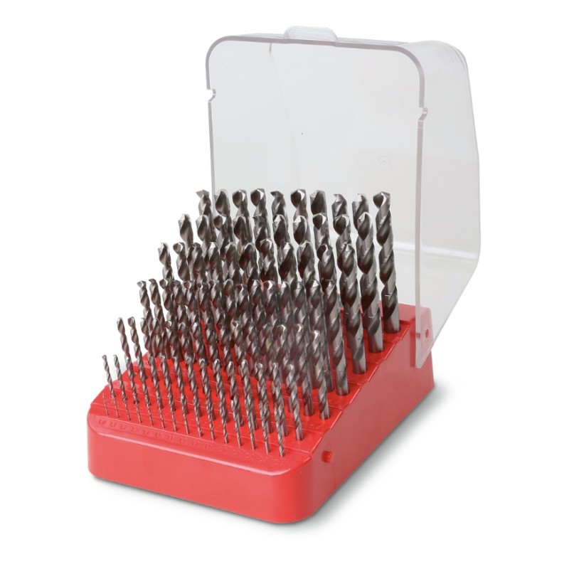 BETA 412/SP91 Serie di punte elicoidali cilindriche (art. 412) in cassetta