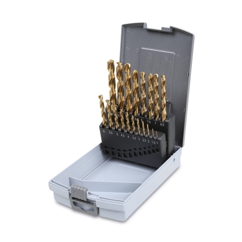 BETA 414/SP19 Serie di punte elicoidali cilindriche (art. 414) in cassetta