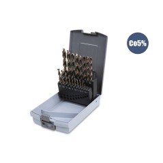 BETA 415CO/SP19 Serie di punte rettificate serie corta in acciaio HSS-CO 5% in cassetta