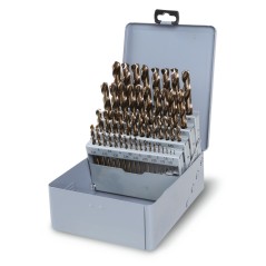 BETA 415/SP49 Serie di punte elicoidali cilindriche (art.415) in cassetta
