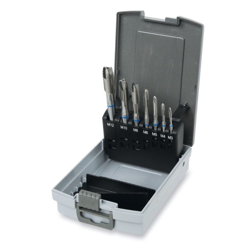 BETA 428FP/C7 Assortimento di 7 maschi a macchina 428FP in acciaio HSS