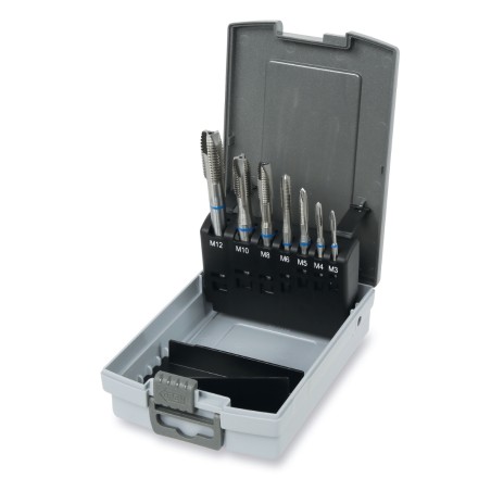 BETA 428FP/C7 Assortimento di 7 maschi a macchina 428FP in acciaio HSS