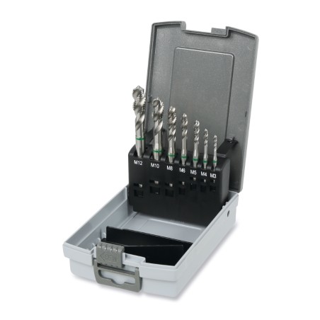 BETA 429FC/C7 Assortimento di 7 maschi a macchina 429FC in acciaio HSS-CO 5%