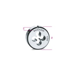 BETA 440ASW Filiere tonde, Whitworth in acciaio al cromo