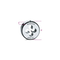 BETA 440ASG Filiere tonde, filettatura GAS cilindrica in acciaio al cromo