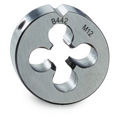 BETA 442 Filiere tonde filettatura metrica passo grosso in acciaio HSS