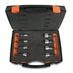 BETA 451/C8 Assortimento di 8 frese a tazza in acciaio HSS interamente rettificate