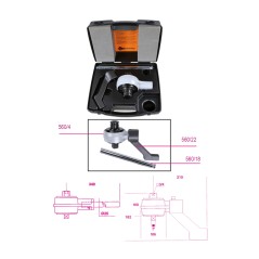 BETA 560/4 Moltiplicatore di coppia destrorso/sinistrorso e accessori rapporto 5:1