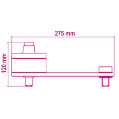 BETA 560/C3 Moltiplicatore di coppia destrorso/sinistrorso in valigetta di materiale plastico rapporto 3,8:1 con dispositivo ant