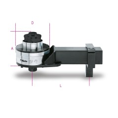 BETA 565-5R/VB Moltiplicatore di coppia destrorso/sinistrorso rapporto 27:1 con dispositivo antiritorno in valigia 565VV-B