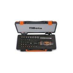 BETA 583/C31 Assortimento di 1 giravite dinamometrico, 8 chiavi a bussola esagonali, 20 inserti per avvitatori e 2 accessori in 