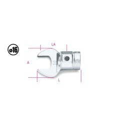 BETA 642 Chiavi a forchetta per barre dinamometriche