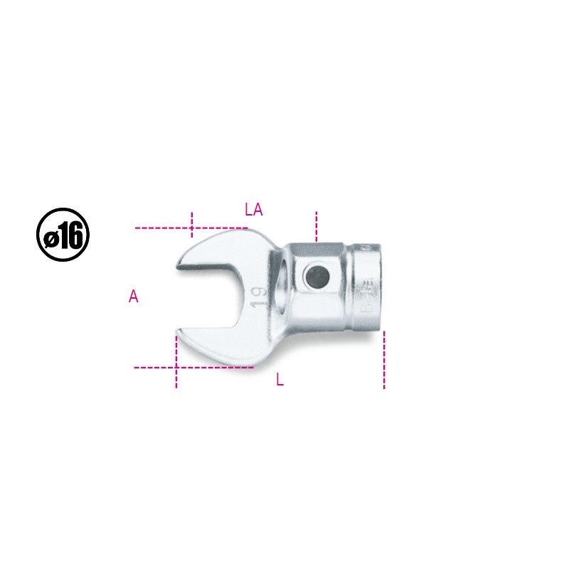 BETA 642 Chiavi a forchetta per barre dinamometriche