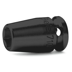 BETA 710 Chiavi a bussola con attacco quadro femmina 3/8" bocca esagonale serie normale, fosfatate