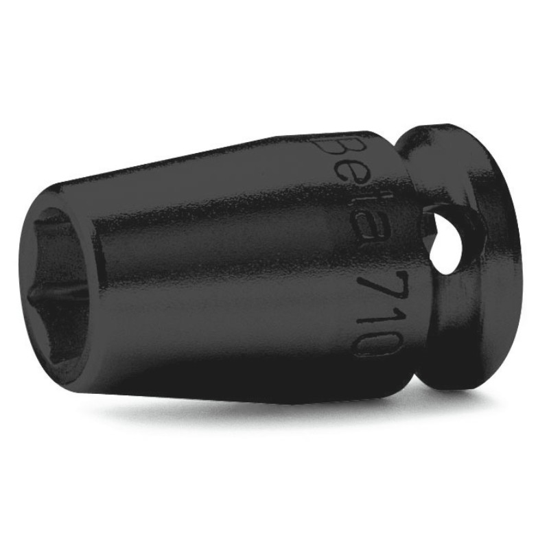 BETA 710 Chiavi a bussola con attacco quadro femmina 3/8" bocca esagonale serie normale, fosfatate