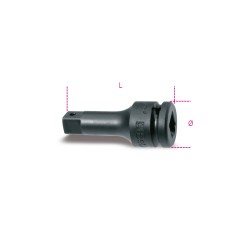 BETA 720/20 Prolunga con attacchi quadri maschio e femmina 1/2" fosfatato