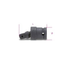 BETA 720/25 Snodo con attacchi quadri maschio e femmina 1/2" fosfatato